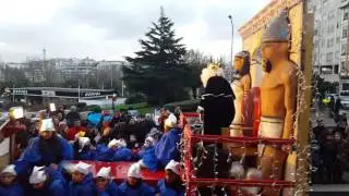 Cabalgata de REYES A CORUÑA 2016 . | | parte