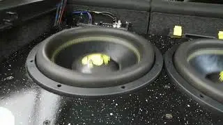 Разминка сабвуферов SWAT HLG-12v2 часть 2