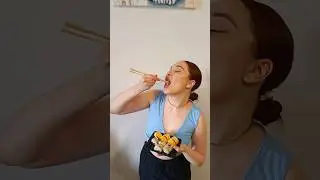 СЪЕШЬ РОЛЛ, ЕСЛИ #рек #sushi #фудблогер #обзор #еда #рецепт #обзореды #рецепты #фастфуд #суши #роллы