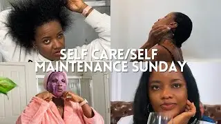 SELF CARE/SELF MAINTENANCE SUNDAY// HAIR CARE//BODY CARE//ORAL CARE//SHOWER ROUTINE//SUNDAY RESET