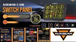 AC-1200 RGB Switch Panel with APP & Remote Control