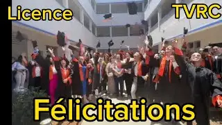 Soutenance Réussie🌹❤ de La Licence Techniques de Vente et Relation Clientèle❤