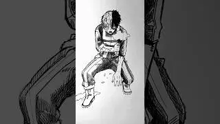SpeedDrawing StickMan Shoto Todoroki #fyp #fypシ #shototodoroki #manga #anime #sketch #animeedit