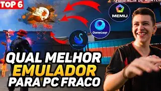 6 MELHORES EMULADORES PARA JOGA FREE FIRE NO PC FRACO