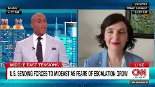 Maha Yahya on CNN Newsroom