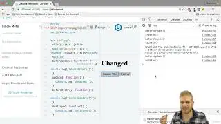 V. Understanding the VueJS Instance. 14. The VueJS Instance Lifecycle in Practice