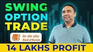 ₹14 LAKHS PROFIT | Swing OPTION Trade