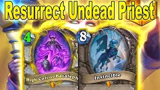 Resurrect Priest, But It's Standard Undead Priest 2.0 At March of the Lich King | Hearthstone