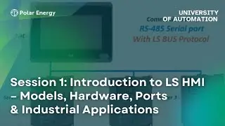 Session 1: Introduction to LS HMI – Models, Hardware, Ports & Industrial Applications