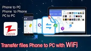 How to transfer files from phone to PC with out USB Cable