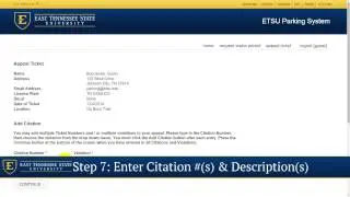 Parking Services - How to Appeal a Parking Citation