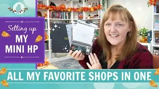 Mini Happy Planner Setup | New Moterm Planner Cover | Archer & Olive, Live Love Posh, Ali Edwards, E