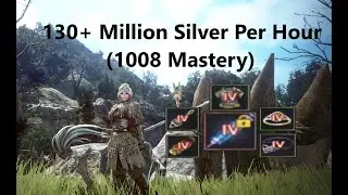 Black Desert Online - 130Millions Silver Per Hour (1008Mastery Gather)