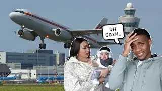 SHINE'S FIRST TIME ON AN AIRPLANE! *YIKES*
