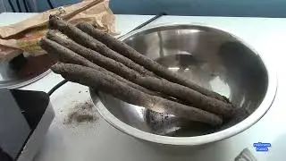 Préparation des salsifis, des scorsonères. Cuisson vapeur; simple, efficace, gouteux.