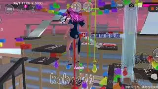 Seru banget kira2 Siapa yang sudah pernah coba tangga ini guys || SAKURA SCHOOL SIMULATOR ||