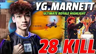 PUBG Mobile Myanmar : YG.Marnett PMWC 2025 Champion - Ultimate Royale Highlight