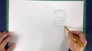 Скетчи чайника и кружки.
