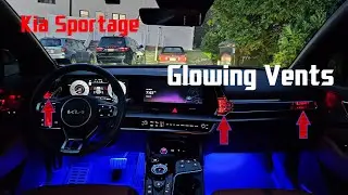 Kia Sportage - HOW TO - Glowing Vents