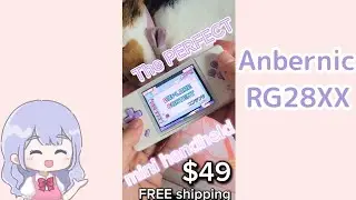 RG28xx: That PERFECT mini handheld #gamergirl #retrogaming #retrohandheld