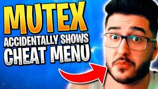 CHEATER MUTEX SHOWS CHEAT MENU LIVE ON STREAM!