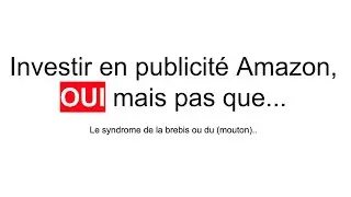 Investir en publicité Amazon, oui mais pas que ?