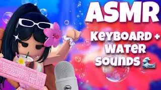 Roblox ASMR ∼ relaxing keyboard & water sounds for sleep 💤💧 (NO TALKING)