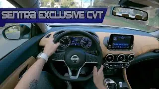 '2023 NISSAN SENTRA EXCLUSIVE CVT | TEST-DRIVE EM POV - O MELHOR  E MAIS BONITO SEDÃ DO SEGMENTO?