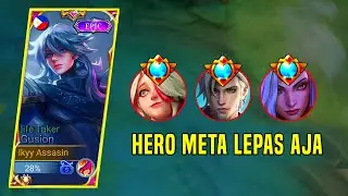 TIDAK MEMANDANG HERO DAN DRAF ADA LAW4N LANGSUNG H4J4R😎 | GUSION TIKTOK