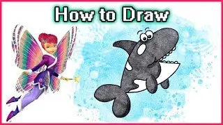 Learn to Draw a Killer Whale | Easy Drawings for Beginners
