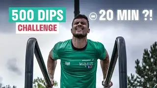 500 Dips en 20 minutes !? ⏱️ Je tente le challenge !