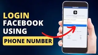 How To Login Facebook Account Using Phone Number 2023 | Facebook Login Using Phone Number (Tutorial)