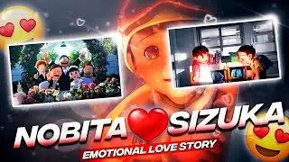 Nobita and Shizuka ❤️ | Maine Royaan X Log Kehte Hai Pagal | Emotional 🥺 Love Story Status