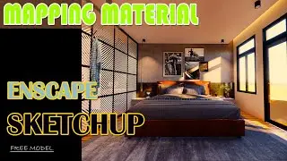 TUTORIAL SKETCHUP - RENDER INTERIOR ENSCAPE SUASANA PAGI [ TRIK JOSS ]