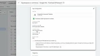 Squarespace Google Ads Conversion for E-Commerce Purchases with Google Tag Manager