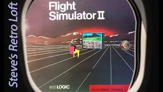 Commodore Amiga  - SubLogic Flight Simulator II - My Flight Sim Journey Part 3