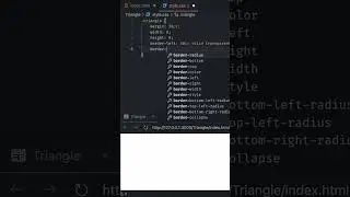 How To Make Triangle Using HTML & CSS 