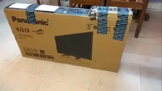 Panasonic TH-32D400D 32 inches HD Ready LED TV - UNBOXING