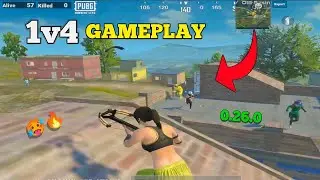 PUBG Lite is BACK♥️🔥 | 1v4 | 0.26.0 GAMEPLAY