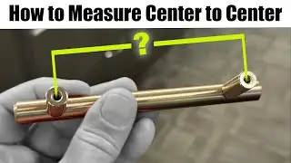 What Does Center to Center Mean? How to measure for pulls and handles for cabinet drawers and doors