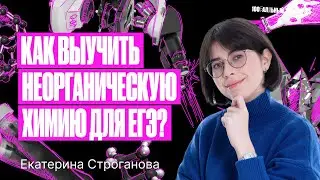 Как выучить неорганическую химию для ЕГЭ 2024? | Екатерина Строганова