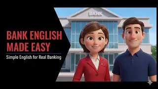 Real English Conversations at the Bank | Everyday Vocabulary for Beginners | English Podcast