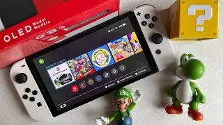 Nintendo Switch OLED Unboxing! Распаковка и обзор | NINTENDO 
