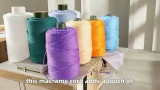 3mm 250g 100% Polyester Nylon Silk Yarn Rope String Summer Crochet Knit Bag Hat Shoes Macrame Cord