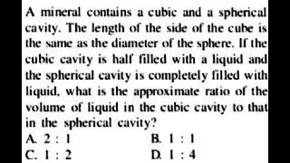 UGC-NET_Mathematical Science_December 2018_Part A_Question with solution(Tamil)_A mineral Contains..