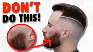 Don't Be THIS Barber! 🤬 Blend in the Beard!!!
