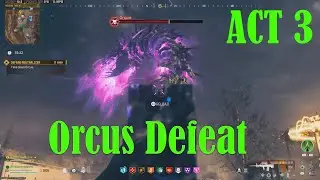 The Orcus Defeat Act 3 Ending Call of Duty Modern Warfare III Zombies