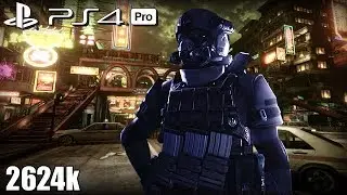 Resident Evil 6 PS4 Pro NO MERCY 2624k Urban Chaos AGENT 60fps