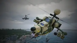 (Arma 3) RHS Сравнение Ми 28 и Ка 52