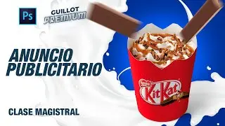 Photoshop Tutorial | Creando Anuncio Publicitario de McFlurry | Guillot Premium